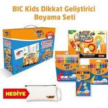 Bic 37 Parça Dikkat Geliştirici Boyama Seti-10'lu Evolution Kalem Kutusu Hediyeli!