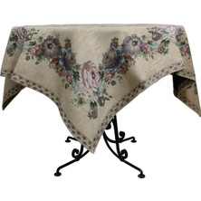 Kınay Masa Örtüsü 140*140 S.kahve Şönil