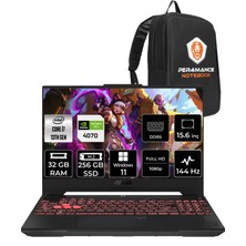 Asus Tuf Gaming F15 Intel Core I7 13620H 32GB 256GB SSD RTX4070/8GB 144Hz 15.6'' Fhd W11H Taşınabilir Bilgisayar LP097 & Per4 Çanta LP097P356