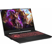 Asus Tuf Gaming F15 Intel Core I7 13620H 32GB 256GB SSD RTX4070/8GB 144Hz 15.6'' Fhd W11H Taşınabilir Bilgisayar LP097 & Per4 Çanta LP097P356