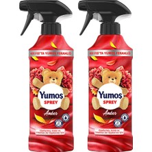 Yumoş Sprey Yıkanması Zor Eşyalar Için Giysi Spreyi Amber 450 ml 2 Adet