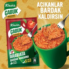 Knorr Çabuk Bardak Makarna Alfredo 48g x4 + Arabiata 48g x4