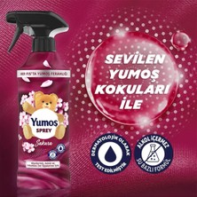 Yumoş Sprey Sakura 450 ml x1 + Yumoş Sprey Amber 450 ml x1 + Yumoş Sprey Lilyum 450 ml x1