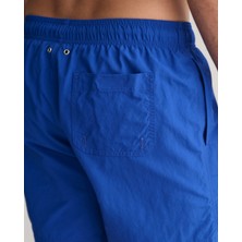 Gant Erkek Mavi Regular Fit Logolu Mayo Şort 920006000.400