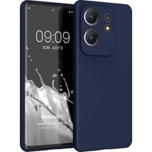 Microsonic Matte Silicone Infinix Zero 30 4g Kılıf Lacivert