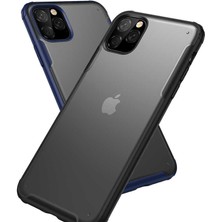 FUJİMAX Apple iPhone 11 Pro Kılıf Kenarı Darbeye Dayanıklı Arka Sert P.c Telefon Kılıfı