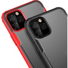 FUJİMAX Apple iPhone 11 Pro Kılıf Kenarı Darbeye Dayanıklı Arka Sert P.c Telefon Kılıfı