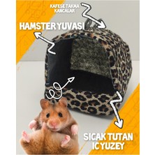 Ozzi Petshop Gonzales Hamster Evi , Sıcak Peluş Hamster Yuvası