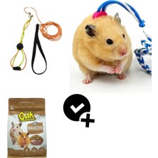 Quik Hamster Yemi + Hamster Tasması Harika İkili Set