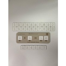 Lumos Dekor Ahşap Çarpma Işlemi Çarpmayı Öğreniyorum Puzzle