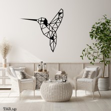 Valor Makina Tasarım Geometrik Şekilli Kuş Figürlü Tablo