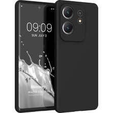 Microsonic Matte Silicone Infinix Zero 30 4g Kılıf Siyah