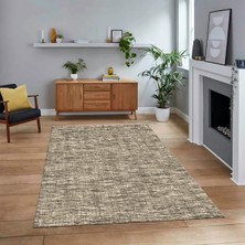 Viyana Home Dijital Baskılı Kaymaz Taban Yıkanabilir Sade Desen Yolluk Mutfak Salon Halısı, V-Sade-13-Krem,