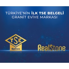 Real Stone Granit Eviye K002 Dıdyma 60 Siyah (60 x 53)