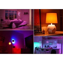 Noas YL95-9029-T10 9W Kumandalı Rgbw LED Ampul - Dim Edilebilir - Hafızalı E27 Duylu 810 Lümen 10'lu Paket