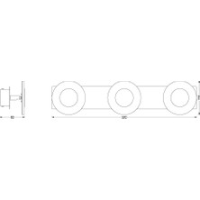 Ledvance Smart Wifi Orbis Wave IP44 3'lü