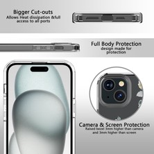 Xstep Case iPhone 15 Plus Şeffaf Tpu Çizilmez Telefon Kılıfı (Yurt Dışından)