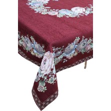 Believe Kınay Masa Örtüsü 160*260 Bordo Şönil