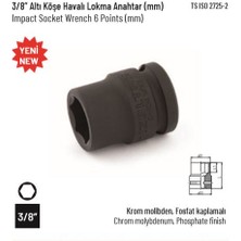 Izeltaş 3/8 Havalı Lokma 10 mm ( 6 Köşe )