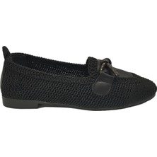 Ventes Merry Pace 0561705Z Toka Detaylı Triko Günlük Kadın Babet Ayakkabı