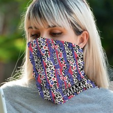 Hediyemen Leopar Tasarım Boyunluk Bandana