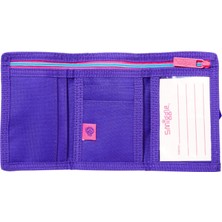 Smiggle Kız Çocuk Wild Side Koleksiyonu Dinozor Baskılı Mor Cüzdan
