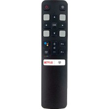 Remedy RC802V Fur6 Tcl Tv 40S6800 Için Google Asistan Sesli Uzaktan Kumanda (Yurt Dışından)