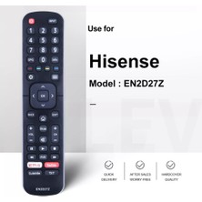 Remedy Hisense Tv Için LCD Tv Uzaktan Kumanda EN2D27Z 50H8C 55H5C 55H6B 55H7B (Yurt Dışından)