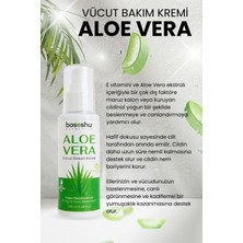 Baseshu Cosmetic Aloe Vera Yoğun Nemlendiricili Vücut Bakım Kremi 100 ml