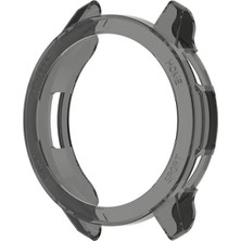 Gpack Xiaomi Watch S1 Active Kordon Önü Kapalı Renkli Silikon Siyah