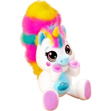 PopŞeker Unutulmaz Bir Oyun Deneyimi Için Lily Sesli ve Işıklı Unicorn Peluş