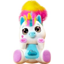 PopŞeker Unutulmaz Bir Oyun Deneyimi Için Lily Sesli ve Işıklı Unicorn Peluş