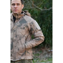 Wolftrap Jandarma Kamuflaj Softshell Mont S