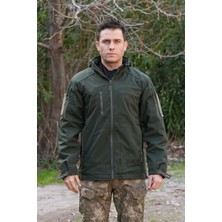 Wolftrap Softshell Kapüşonlu Haki Mont