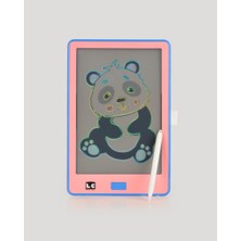 Let's Be Child 10 Inch Şeffaf LCD Dijital 4 Adet Çizim Kartlı Tablet- Pembe