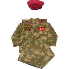 Mercantex Çocuk Asker Kıyafeti 1-10 Yaş