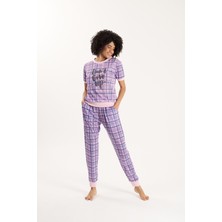 Yeni İnci Pamuk 2'li Kadın Pijama Takımı