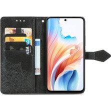 Bdt Shop Oppo A79 Flip Kapak Için Kılıf Basit Iş Zarif Desen Darbeye (Yurt Dışından)