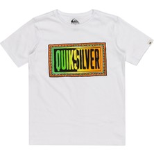 Quiksilver Day Tripper Youth Erkek Çocuk Beyaz Tişört