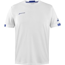 Babolat Play Crew Neck Boy Unisex Çocuk Beyaz Tişört
