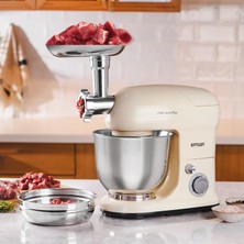 Emsan Premium 5 Litre 1300W 6 Kademeli Stand Mikser Kıyma Aparatlı Mutfak Şefi