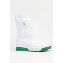 Benetton ® | BN-50039 - 3256 Beyaz - Kadın Bot
