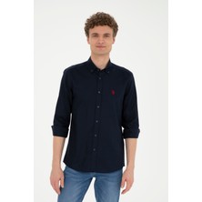 U.S. Polo Assn. Erkek Lacivert Gömlek Basic 50282614-VR033