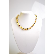 Safnaturel Doğal Damla Kehribar Yetişkin Kolye