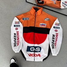 Lushen Unisex Paraşüt Kumaş Oversize Dijital Baskılı Siyah Rüzgarlık Yağmurluk