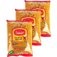 Korcan Pilavlık Bulgur 1 kg x 3 Adet