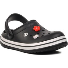 Ayakmod 5001-T Siyah-Beyaz Kadın Sabo Terlik