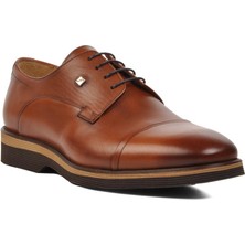 Fosco 3103 Taba Hakiki Deri Erkek Günlük Ayakkabı