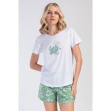 Vienetta Kadın Kısa Kol Şortlu Pijama Takım
, 311092