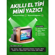 Qstar Mini El Tipi Inkjet Kodlama Makinesi Yazıcı Barkod Basma Makinası